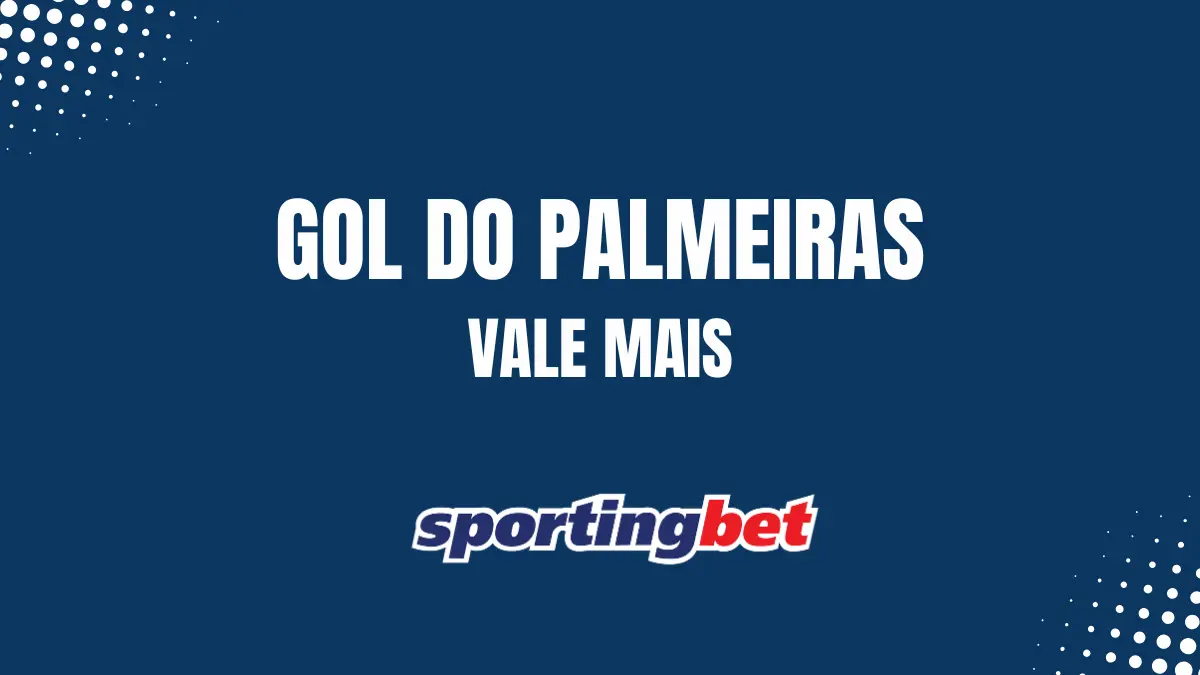 Sportingbet - Gol do Palmeiras vale mais