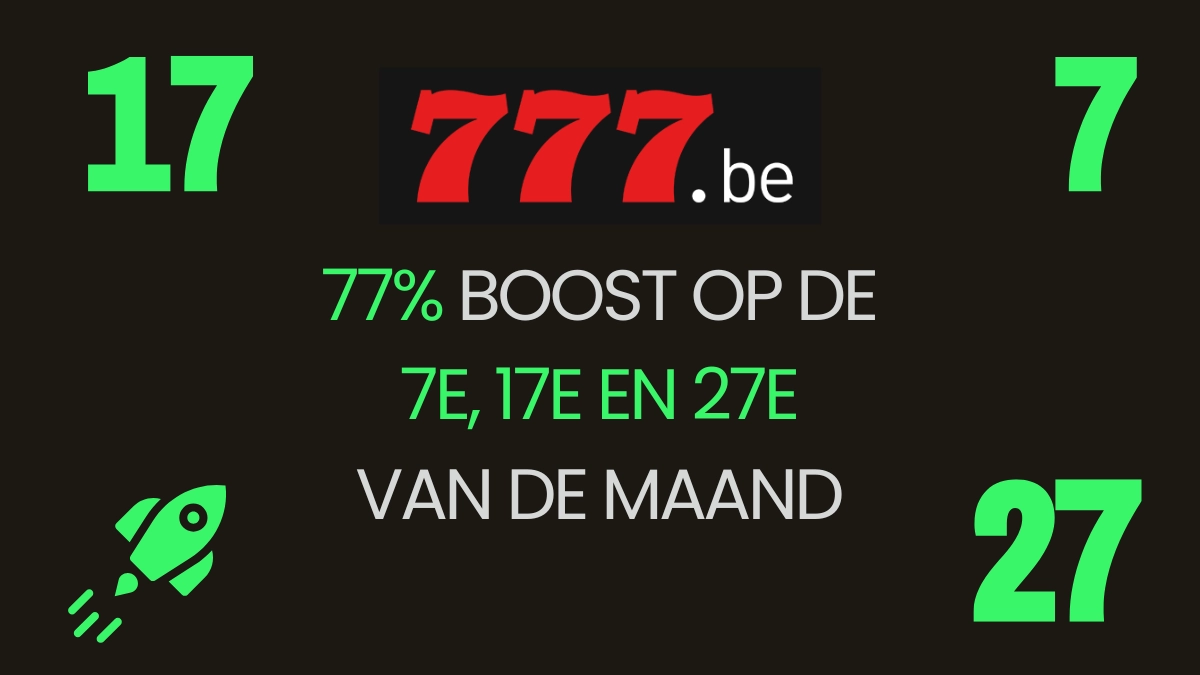 Bet777 België - 777 Boost