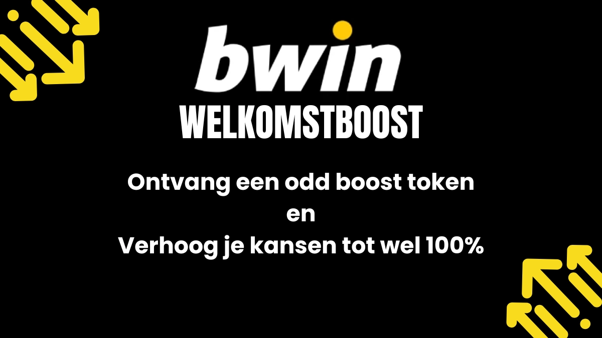 Bwin welkomstboost tot 100%