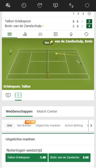 Unibet België Live