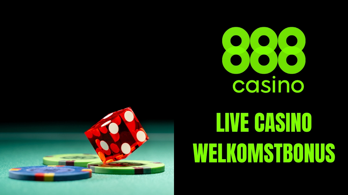 888NL: Live casino welkomstbonus