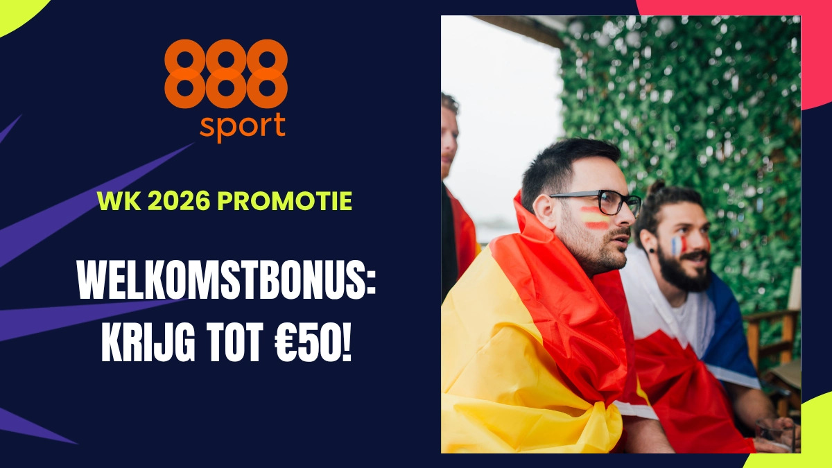 888NL: welkomstbonus - WK 2026