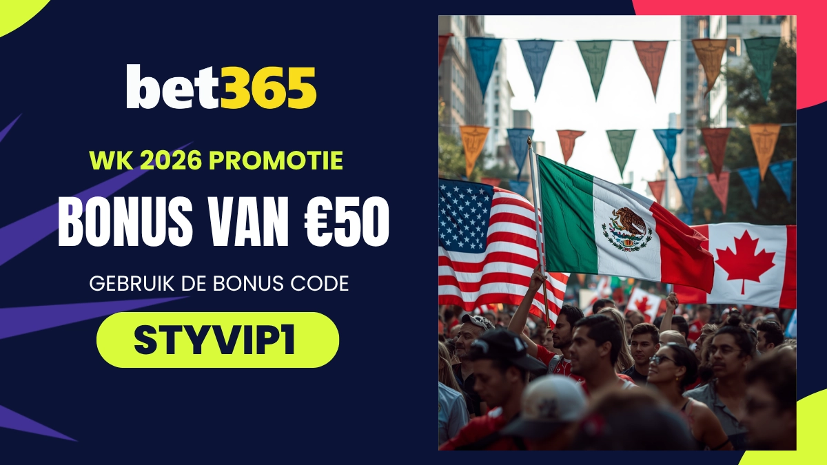Welkomstbonus bet365 sportsbook - WK 2026