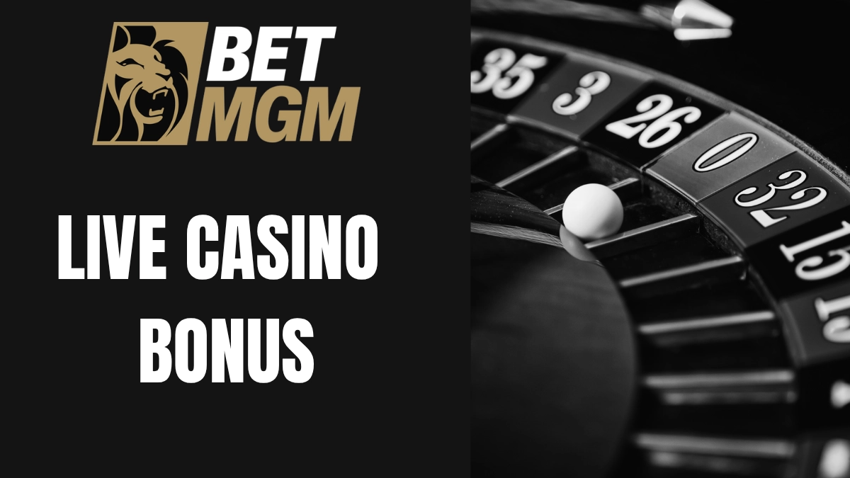 Live casino bonus bij BetMGM