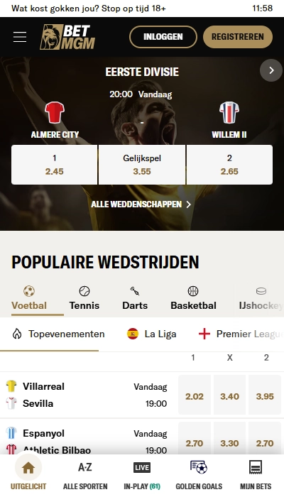 betmgm homepage