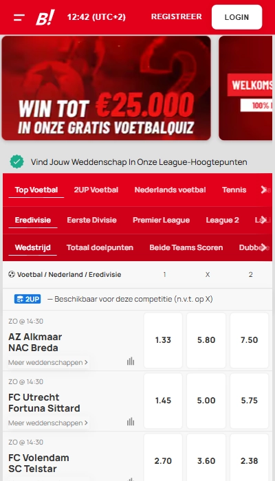 Bingoal Homepagina