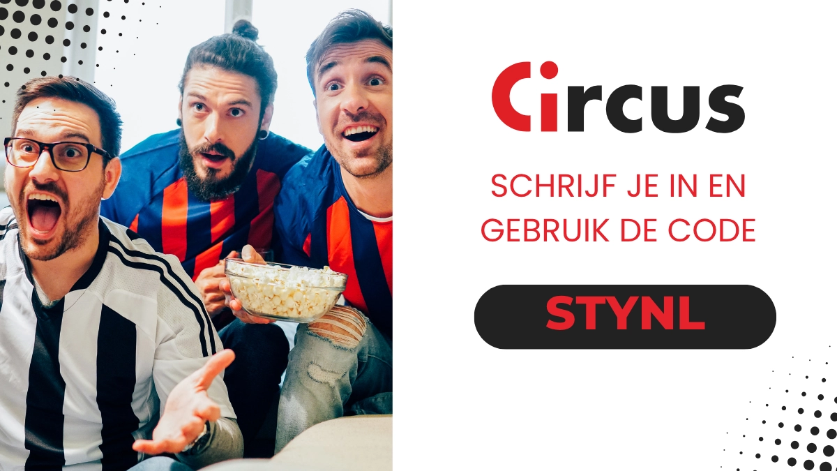 Circus Nederland: welkomstbonus sport 1