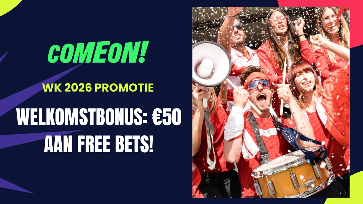 Comeon welkomstbonus - WK 2026