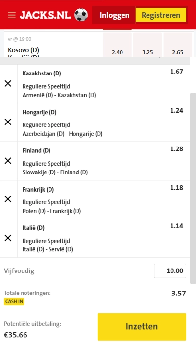 JACKS.NL betslip