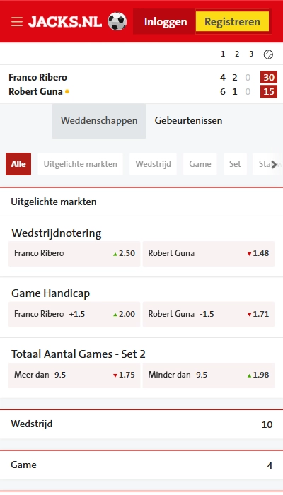 JACKS.NL live