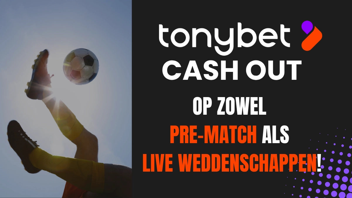 Tonybet promotie - cash out