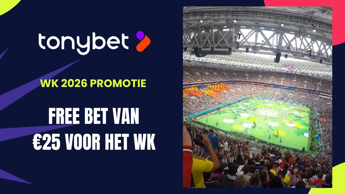 Bonus Tonybet: WK free bets