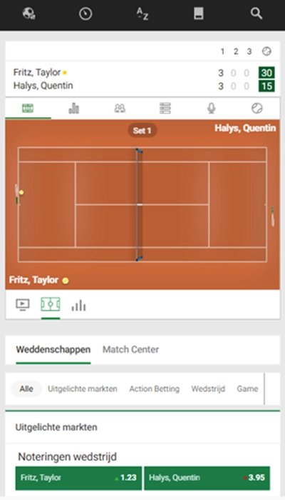 Unibet België Live
