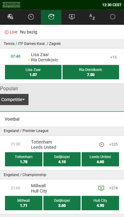 Unibet Home