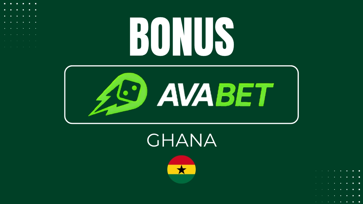 Avabet welcome bonus in Ghana: Get 100% first deposit match up to 1,200 GHS