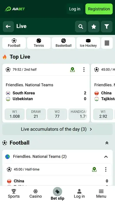 Avabet live