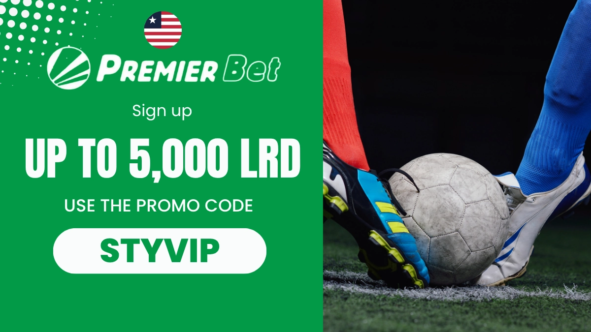 Premier Bet Liberia welcome offer