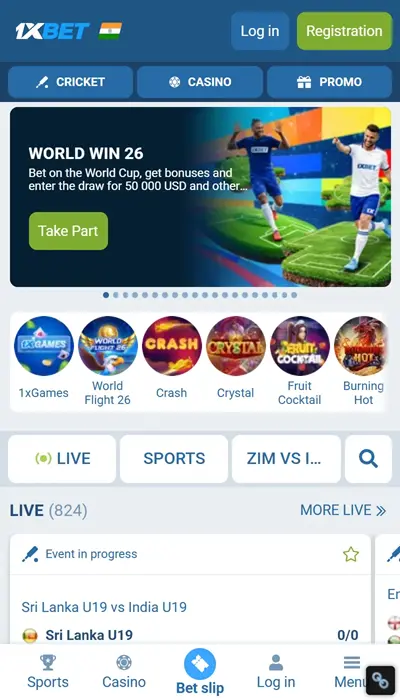 1xbet homepage