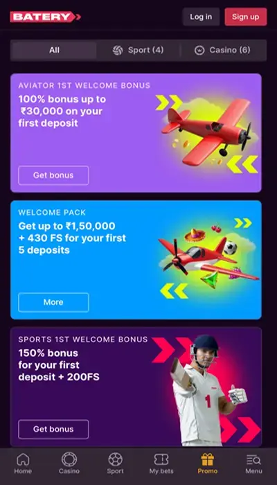 Baterybet promo