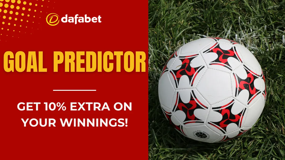 Goal Predictor - Get 10% Extra on Your Winnings!