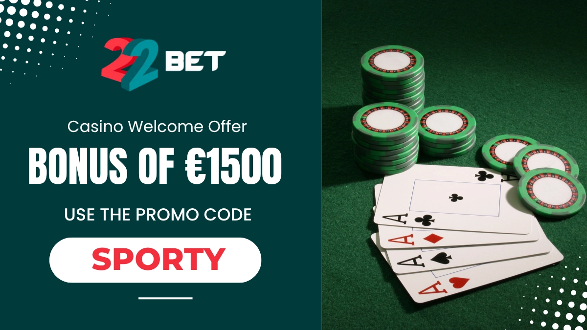 22bet Casino Welcome Offer