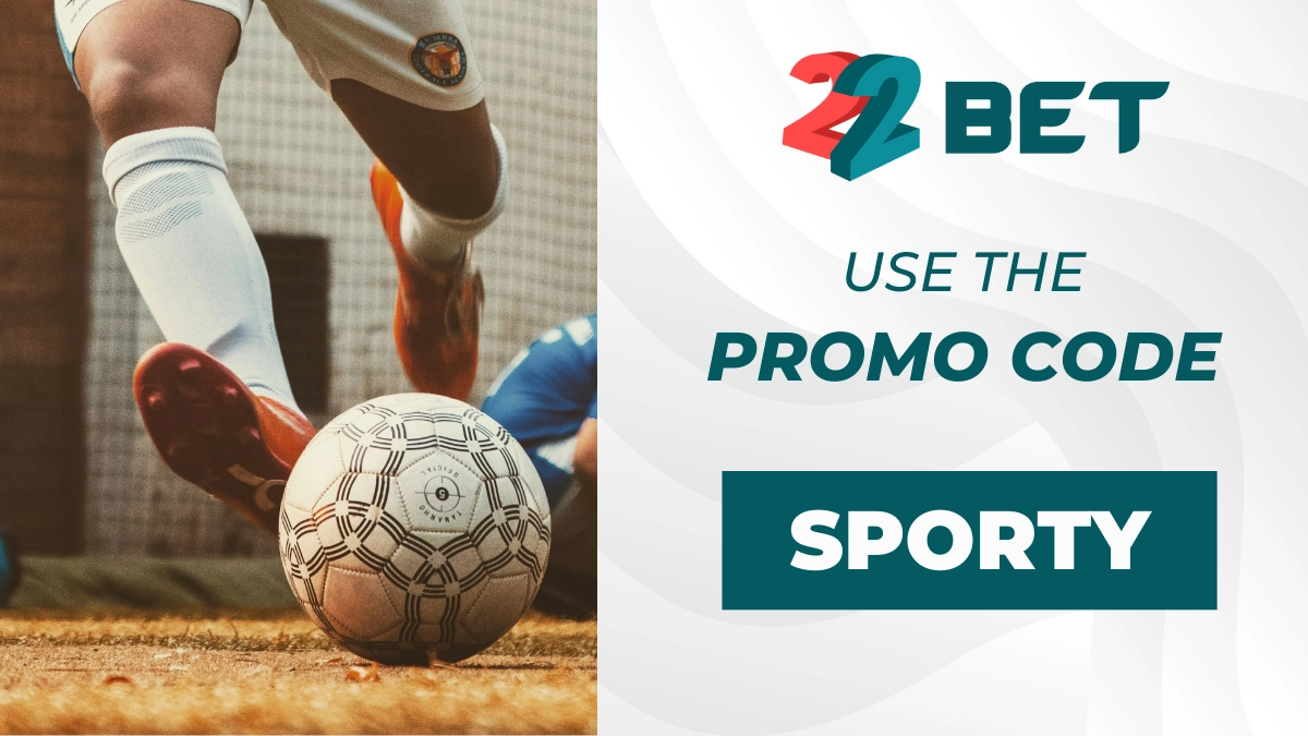 Przykładowa promocja 22Bet z kodem bonusowym