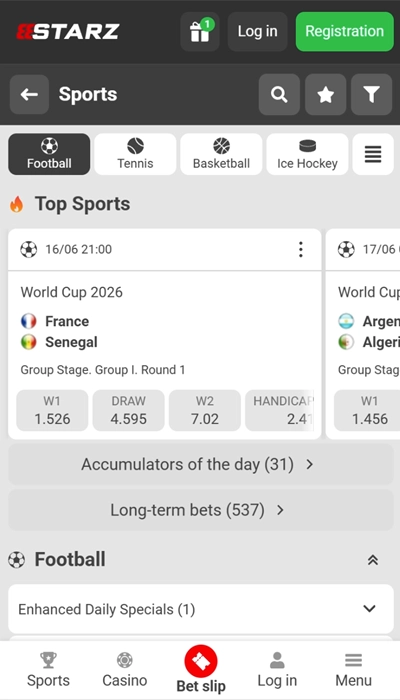 888starz football betting