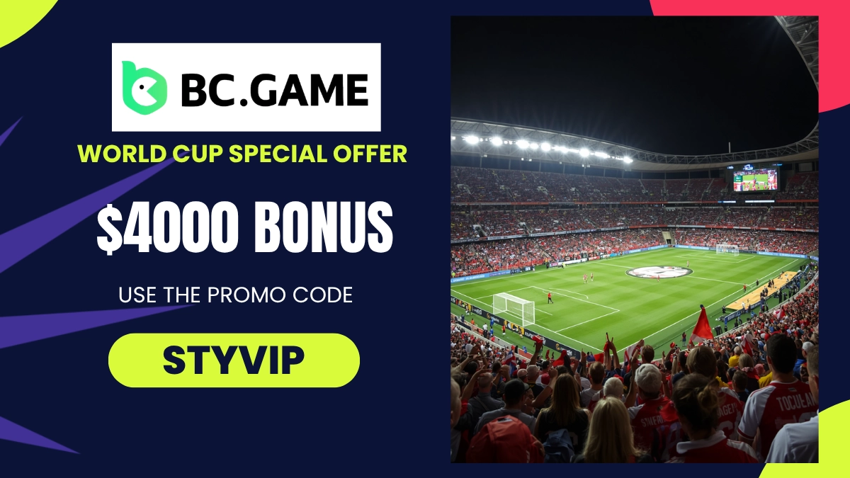 BC Game World Cup Welcome offer