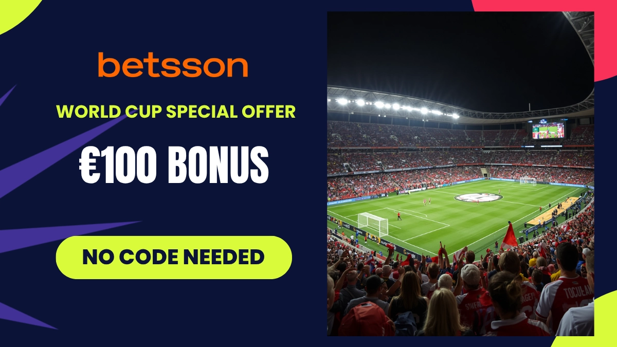 Betsson World Cup welcome offer