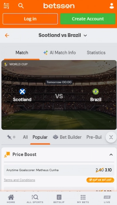 besson betting on a match
