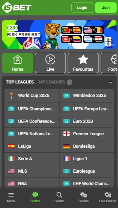 LSBet homepage