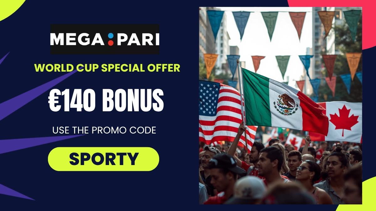 Megapari World Cup welcome offer