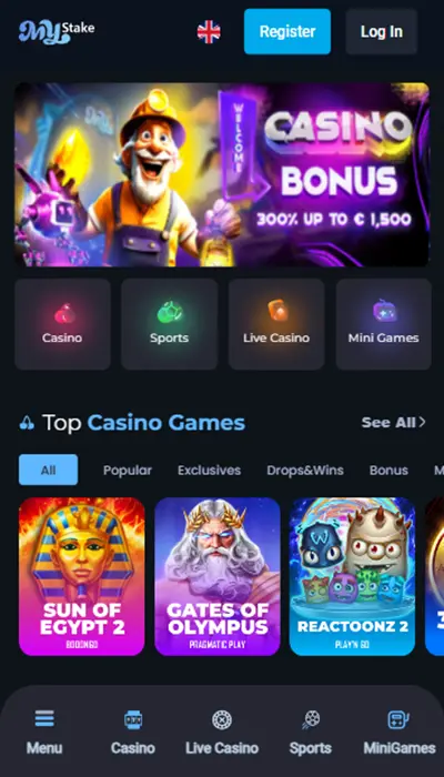 Mystake - homepage