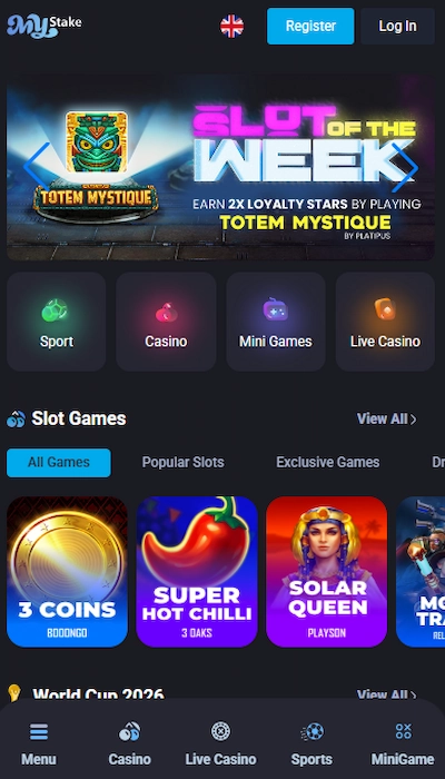 Mystake - homepage