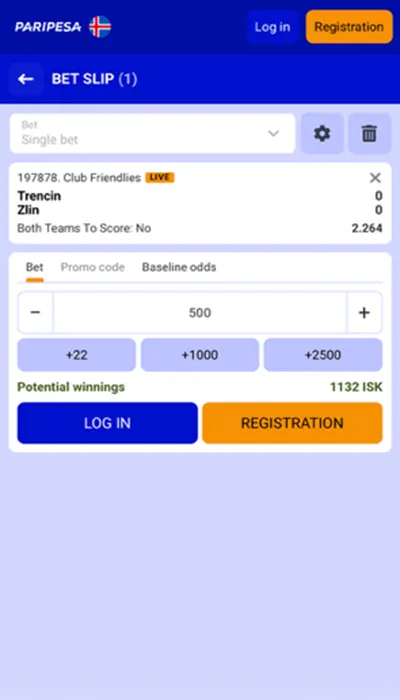 paripesa bet slip