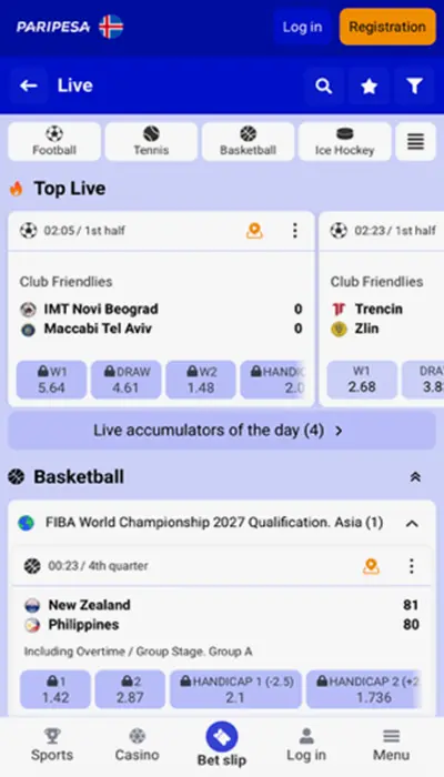 paripesa betting