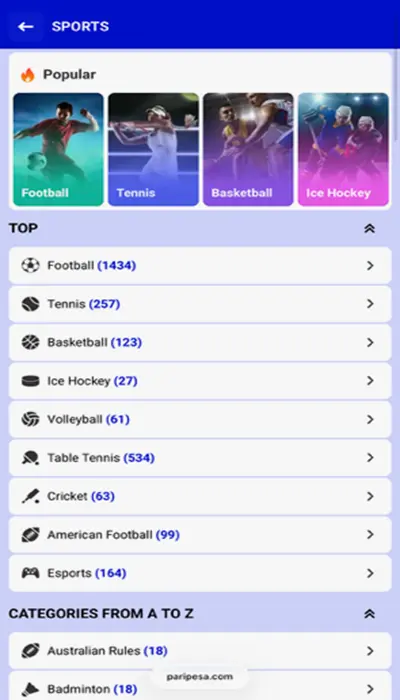 paripesa sports betting