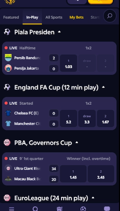 Roobet live betting