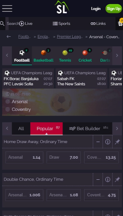 shangrila football betting