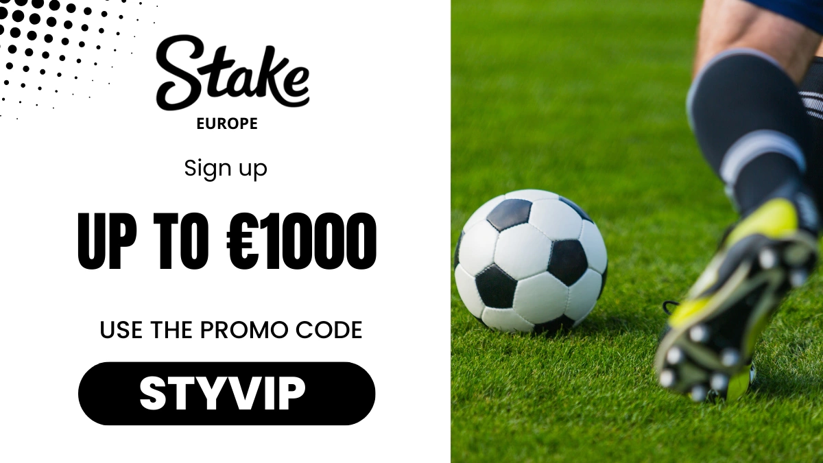 Stake Europe welcome offer