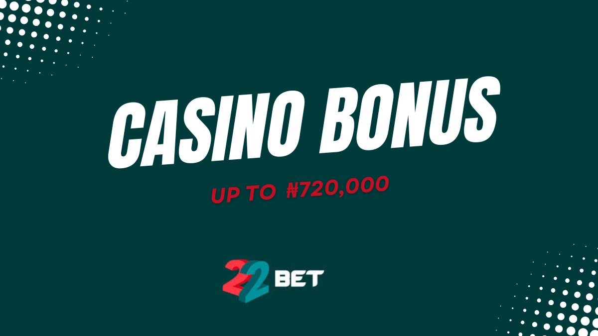 22bet - Casino Welcome Bonus
