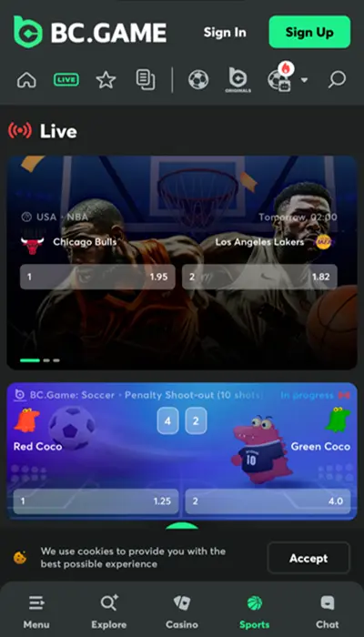 bc game live betting