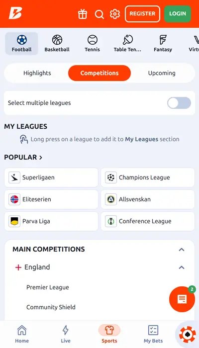 Betano Nigeria Football Betting