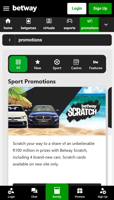 betway promotions