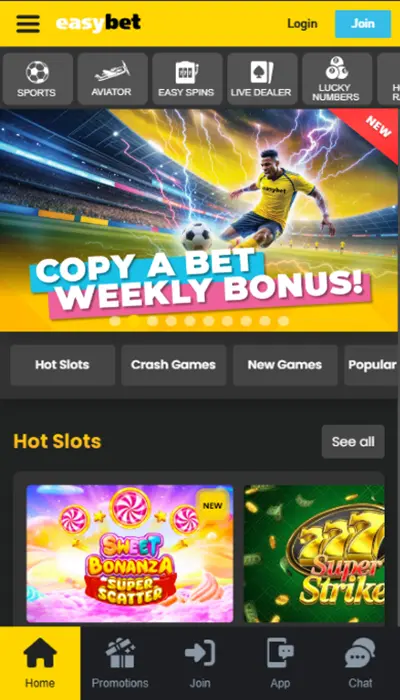 easybet homepage