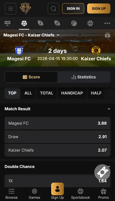 Pantherbet sports betting