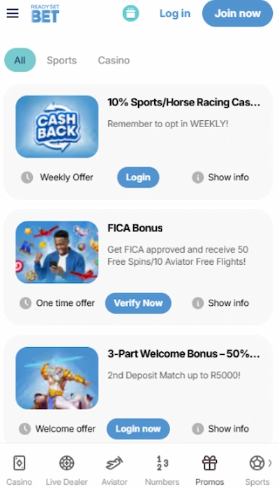 ReadySetBet promo