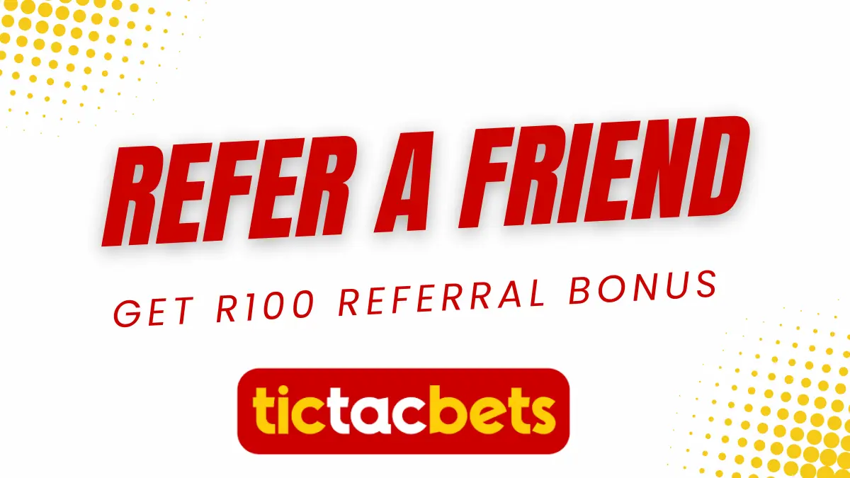 Refer a friend - Tictacbets
