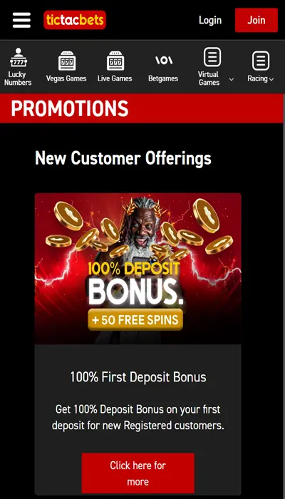 tictacbets promo