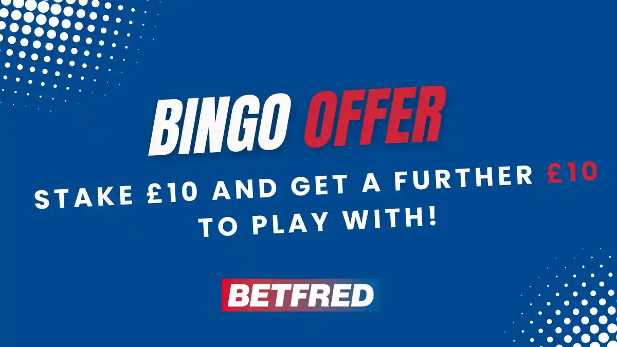 betfred bingo bonus